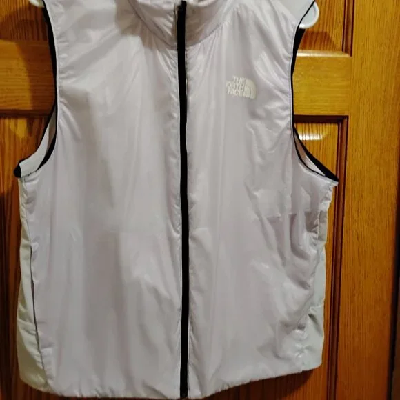 The North Face Women's Size XL Vest Light Purple-Gray Off-white - Picture 6 of 7